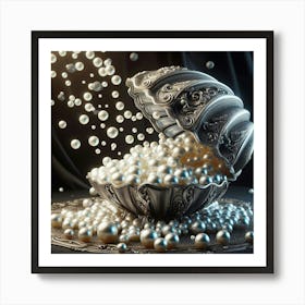 Pearls In The Shell 1 Art Print