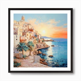 Venetian Symphony: Coastal Dreams Art Print