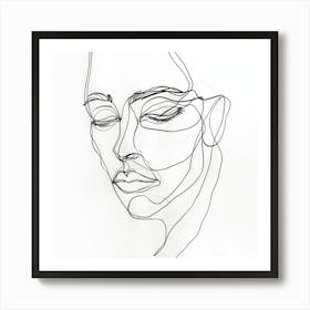 Portrait Of A Woman 7 Art Print