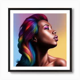 From Melanin, With Love and Pride Art Print