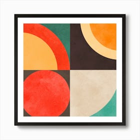 Art of circles in harmony 33 Art Print