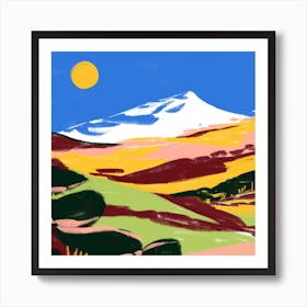 Munro Dreaming Square Art Print