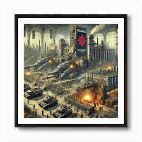 Iron Commonwealth War Machine Factories Art Print