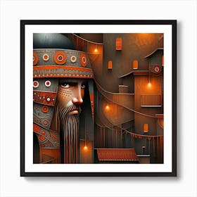 Hunzi Art Print