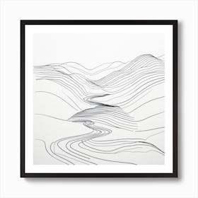 'River' Art Print