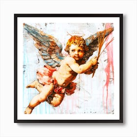 Cupids Knot - Cupid Valentine Art Print