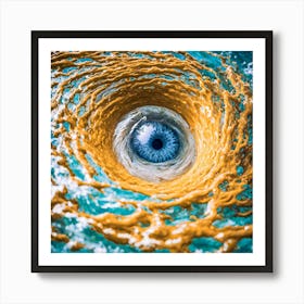 Eye Of The Ocean Art Print