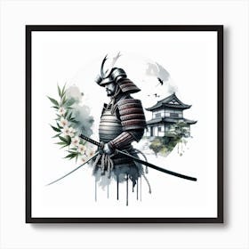 Samurai Culture 1 Art Print