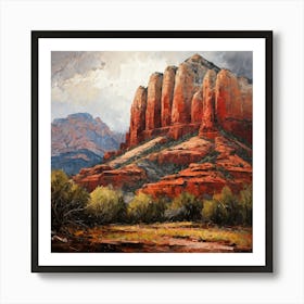 Sedona Red Rocks Art Print