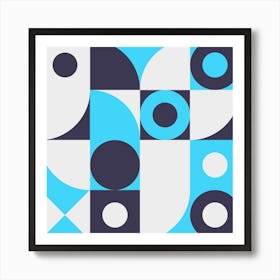 Abstract Geometric Pattern.3 Art Print