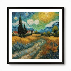 The Paint Gogh Art Print