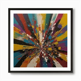 Burst Art Print