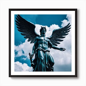 God Of Sky Art9 0 Art Print