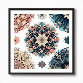 Floral patterns 10 Art Print