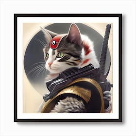 Warrior Cat Art Print