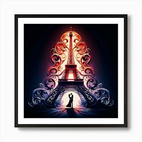 Eiffel Tower 6 Art Print