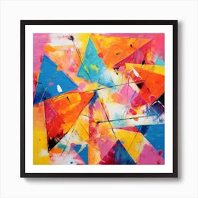 Juangisme Mindless Journey Abstract Art #16 Art Print