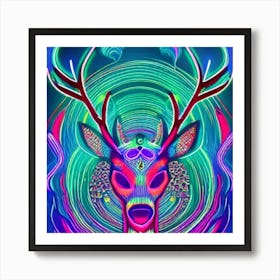 Deer tt Art Print