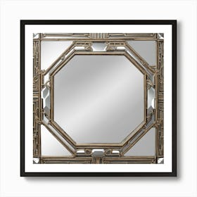 Octagon Mirror Art Print