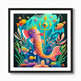 Mermaid Art Print