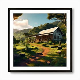 Off Grid Homestead In Kaitaia New Zealand Poster