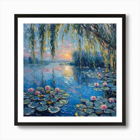 Water Lilies 1 Art Print