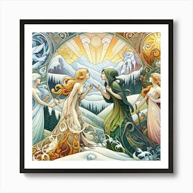 Winter'S Day Art Print