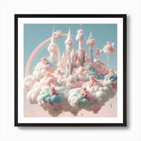 Fairytale Castle 1 Art Print