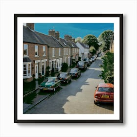 Street Scene - Street Scene Stock Videos & Royalty-Free Footage 1 Art Print