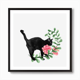 Spring Kitty Art Print