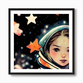 Reach For The Stars Square Art Print