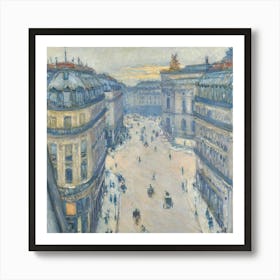 Paris Street Scene 4 Art Print