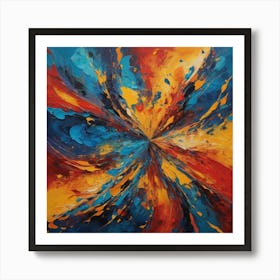 Abstract Painting 552 Art Print