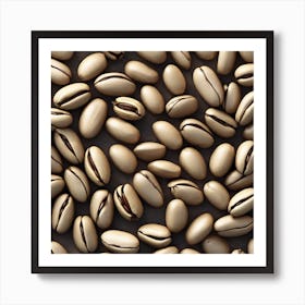 Coffee Beans 420 Art Print