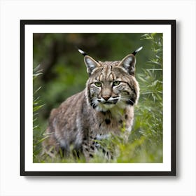 Lynx cat 1 Art Print