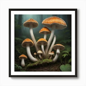 Fantastic Fungi Art Print 2 Art Print