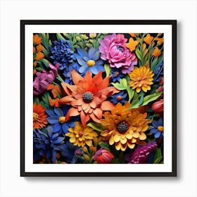 Flowers 1 Art Print