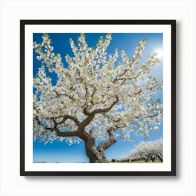 Capture The Magic Of Cherry Blossoms 1 Art Print