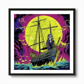 Pirate Ship 2 Art Print