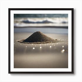 Sand On The Beach 1 Art Print