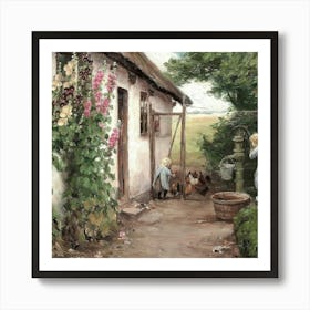 Cottages & Houses 2 Art Print