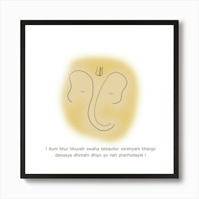 Ganesha Art Print