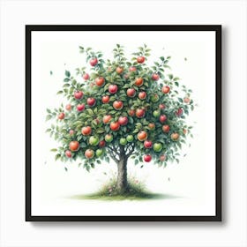 An Apple Tree Home Kitchen Restaurant Art Print