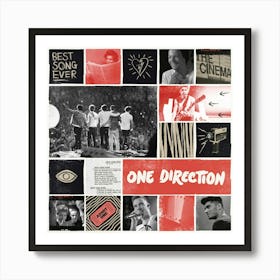 Best Song Ever (from "This Is Us") - Single (by One Direction) Art Print