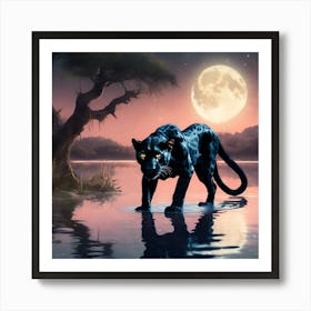 Black Panther Art Print