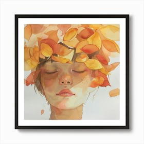 Autumn Leaves Art Print