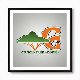 Cancu Cin Logo Art Print