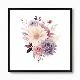 Bouquet Of Flowers 2 Art Print