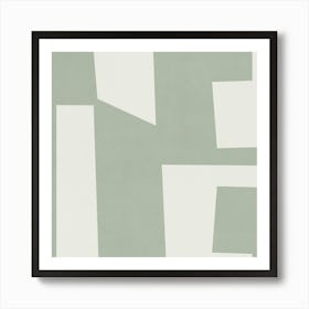 Minimalist Abstract Geometries - Gc03 Art Print