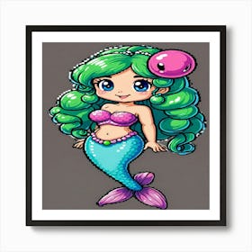 Mermaid Art Print